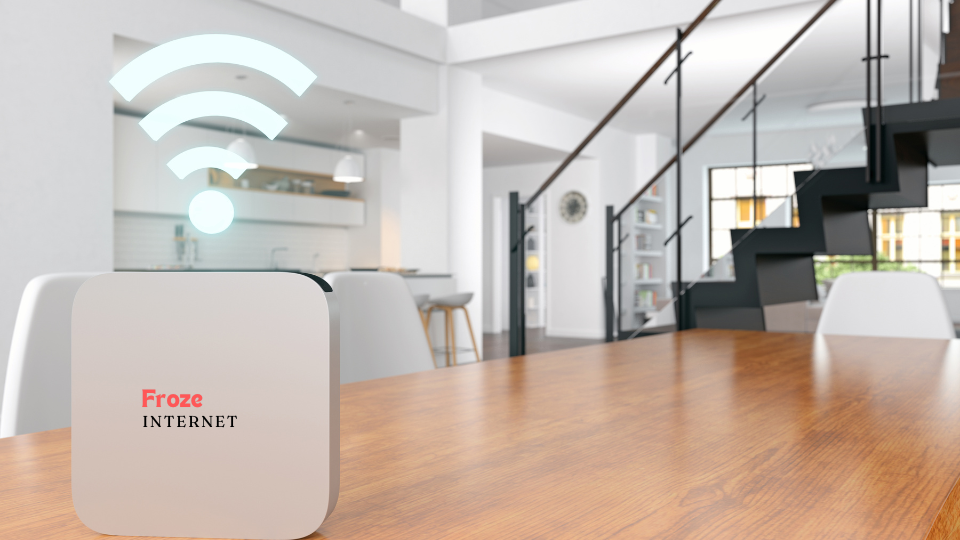 Froze Communications network illustration